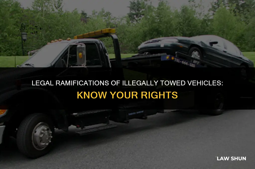 do not tow penalty of law
