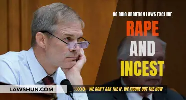 Ohio Abortion Laws: Rape, Incest, and Exclusion