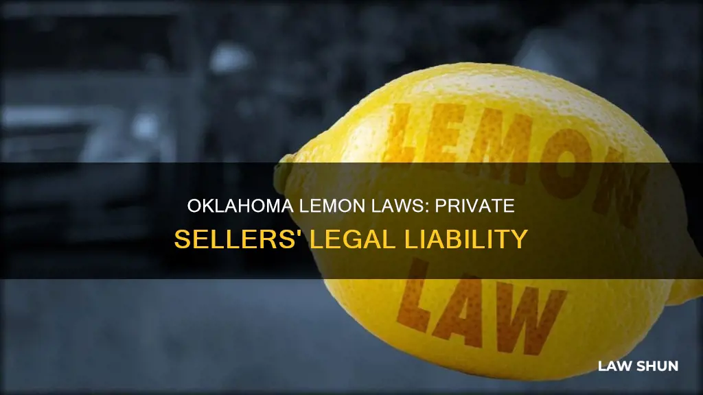 do oklahoma lemon laws apply to private sellers