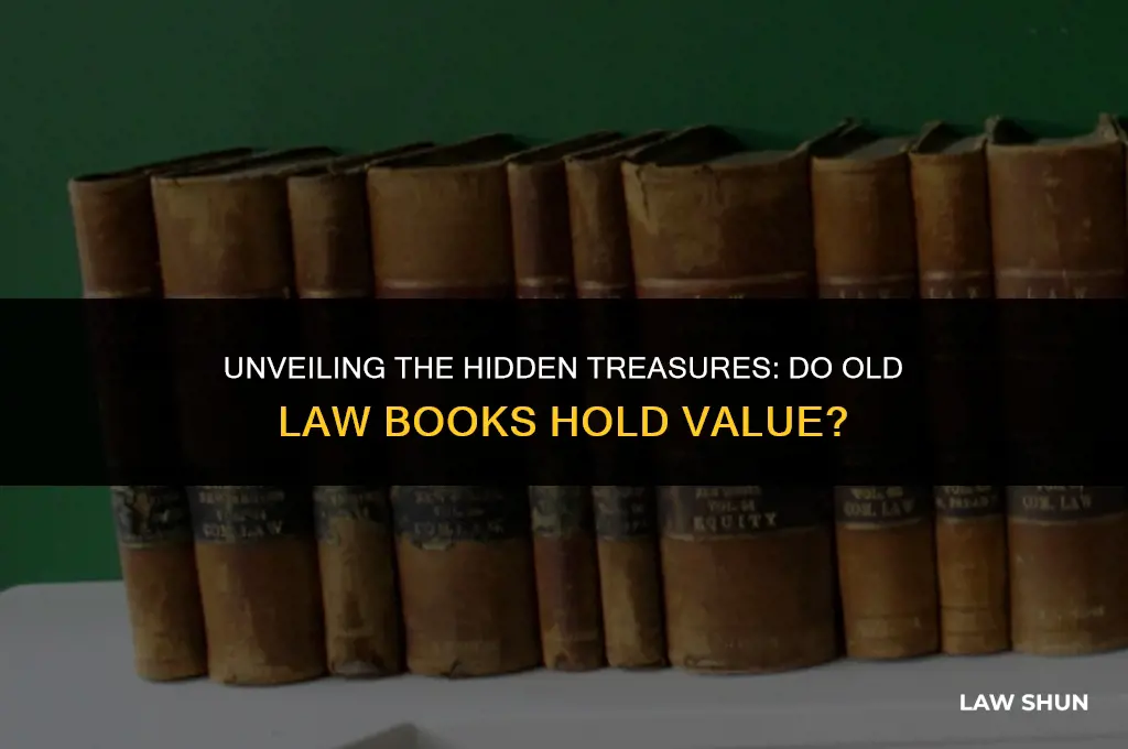 do old law books have value