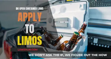 Open Container Laws: Do Limos Get a Pass?