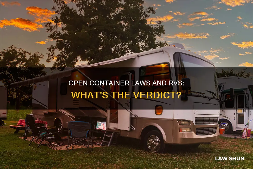 do open container laws apply to rvs