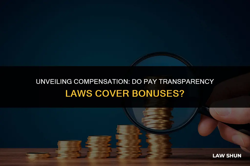 do pay transparency laws include bonuses