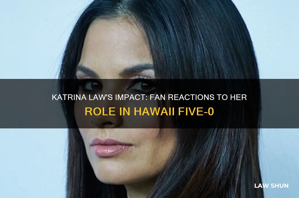 do people like katrina law on hawaii five 0