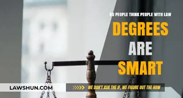 Are Law Degree Holders Perceived as Intellectually Superior? Exploring the Stereotype