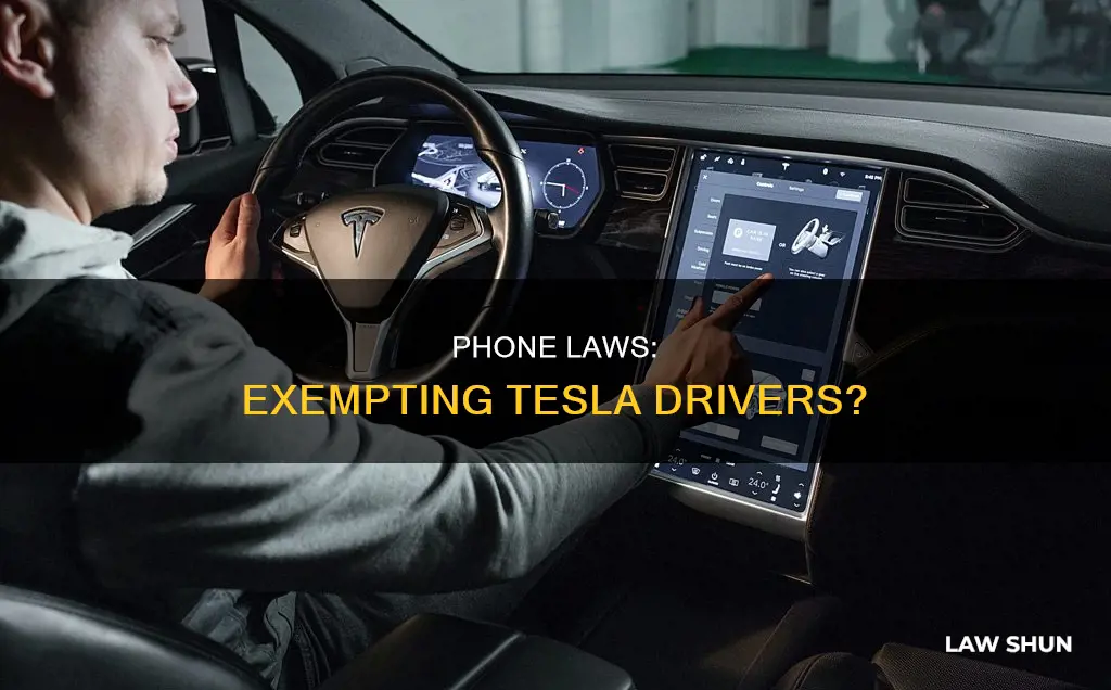 do phone laws still apply to tesla drivers