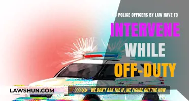 Off-Duty Police Officers: Legal Duty to Intervene Explained