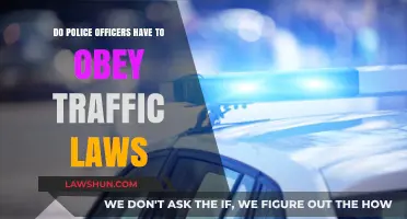 Do Police Officers Have to Obey Traffic Laws?
