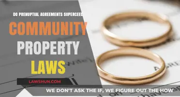 Prenuptial Agreements vs. Community Property Laws: Which Takes Precedence?