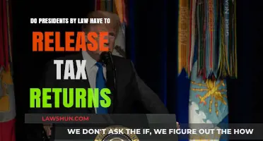 The Law Behind Presidential Tax Returns