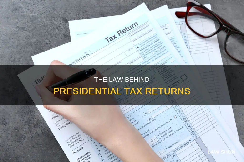 do presidents by law have to release tax returns