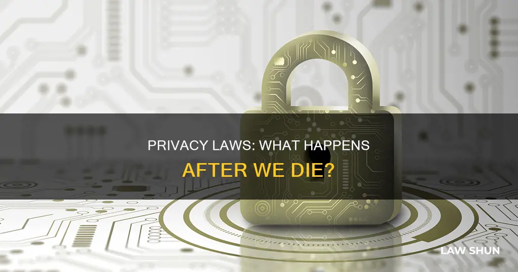 do privacy laws apply after death