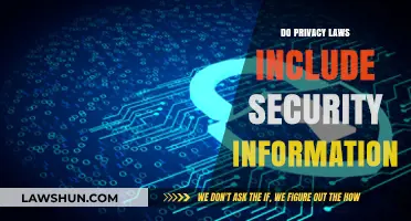 Understanding Privacy Laws: Do They Encompass Security Information?