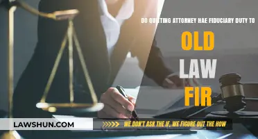 Do Departing Attorneys Owe Fiduciary Duties to Former Law Firms?