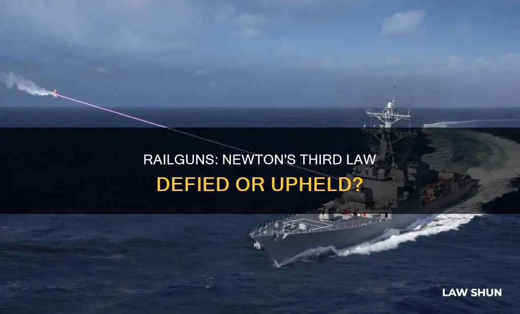 do railguns break newton