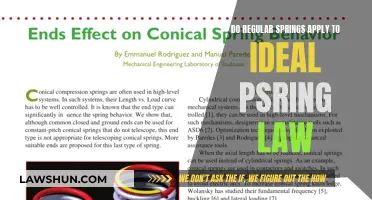 Understanding Spring Laws: Regular vs Ideal Springs