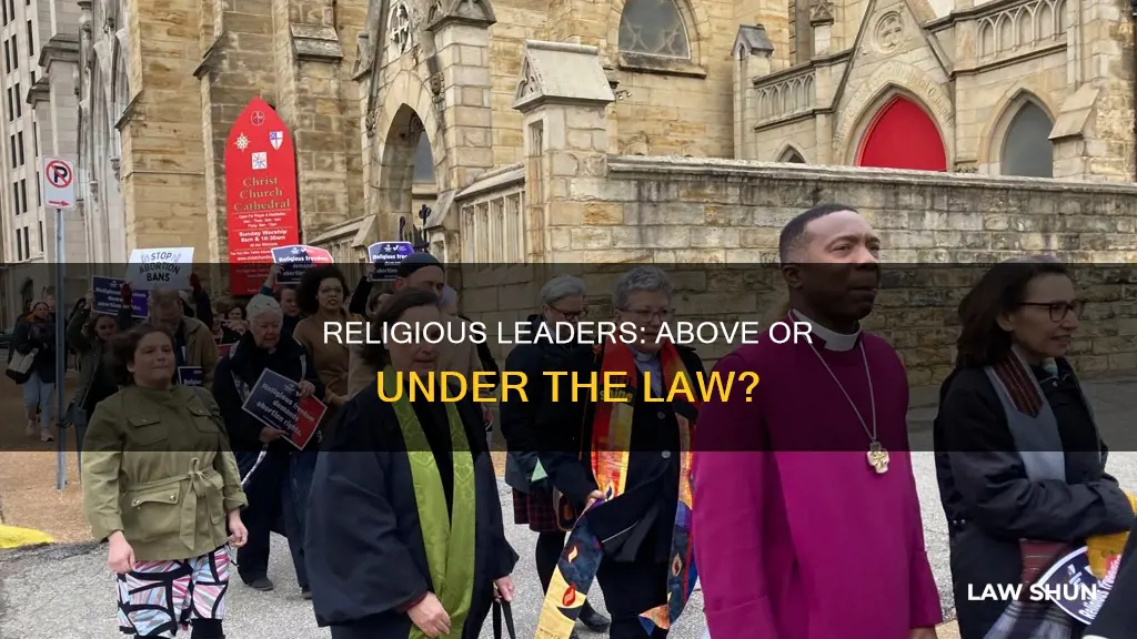 do religious leaders break the law