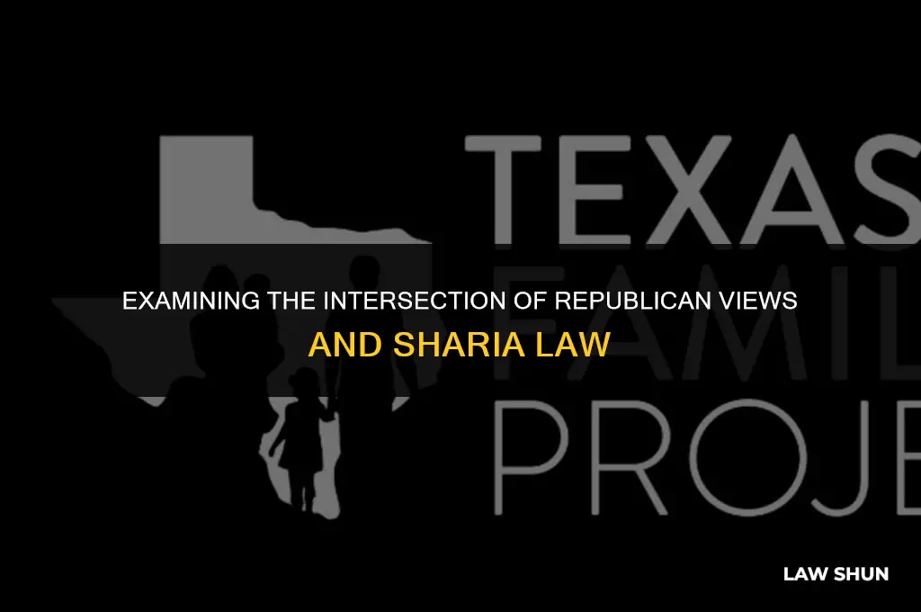 do republicans agree with shria law