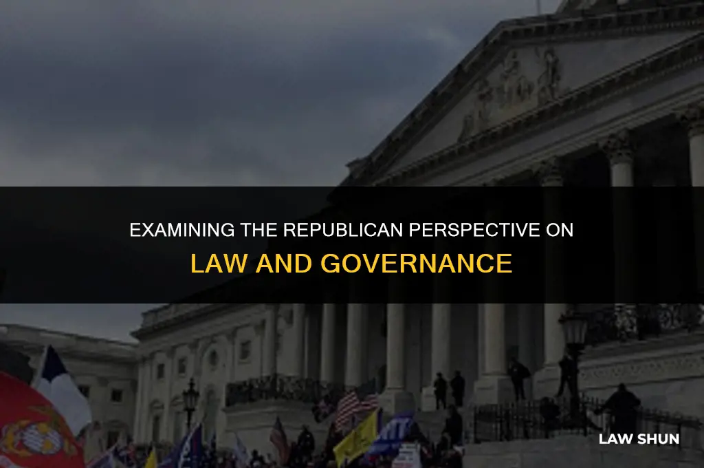do republicans not believe in laws