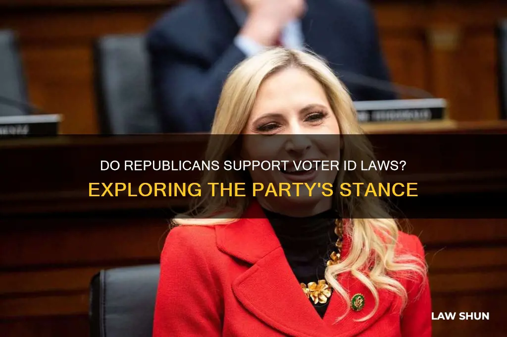do republicans support voter id laws