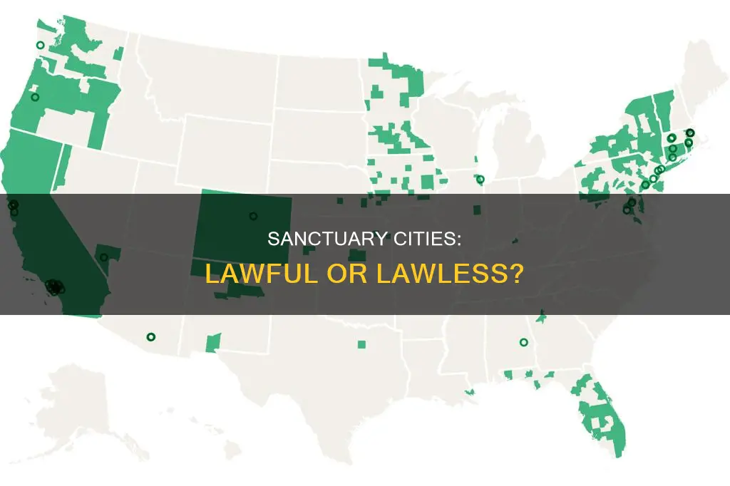 do sanctuary cities break the law