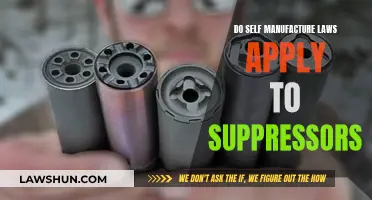 Suppressor Self-Manufacture: Legal or Not?