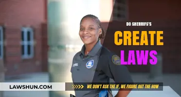 Sheriffs Don't Create Laws: Here's Who Does