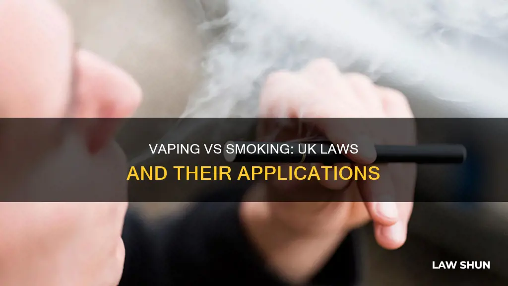 do smoking laws apply to vaping uk