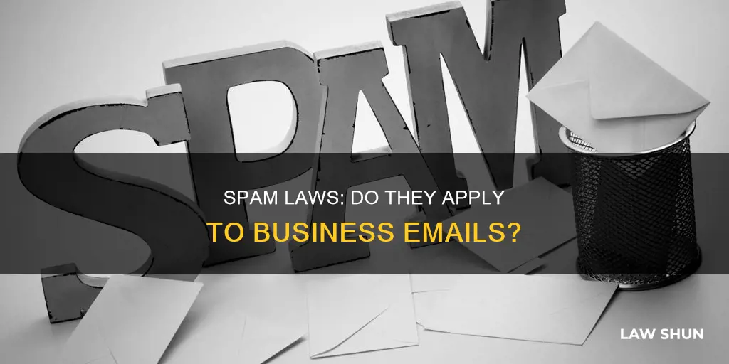 do spam laws apply to business email