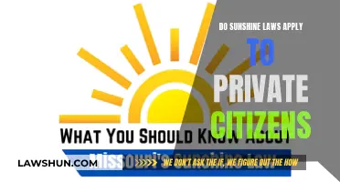 Sunshine Laws: Private Citizens' Rights and Responsibilities