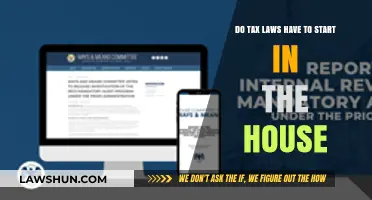 Understanding the House's Role in Tax Law Creation