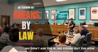 Teachers' Breaks: What Does the Law Say?