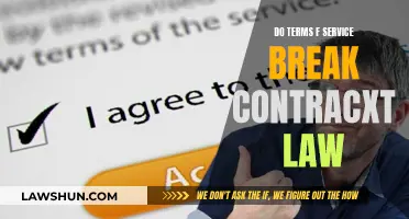 Terms of Service: Breaking Contract Law?