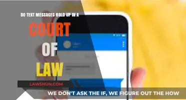 Text Messages as Evidence: Admissibility and Legal Weight in Court