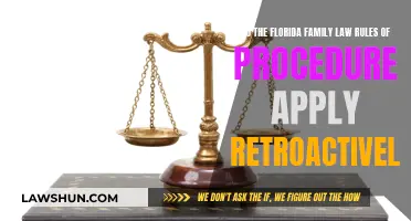 Florida Family Law: Retroactive Rules and Procedures?