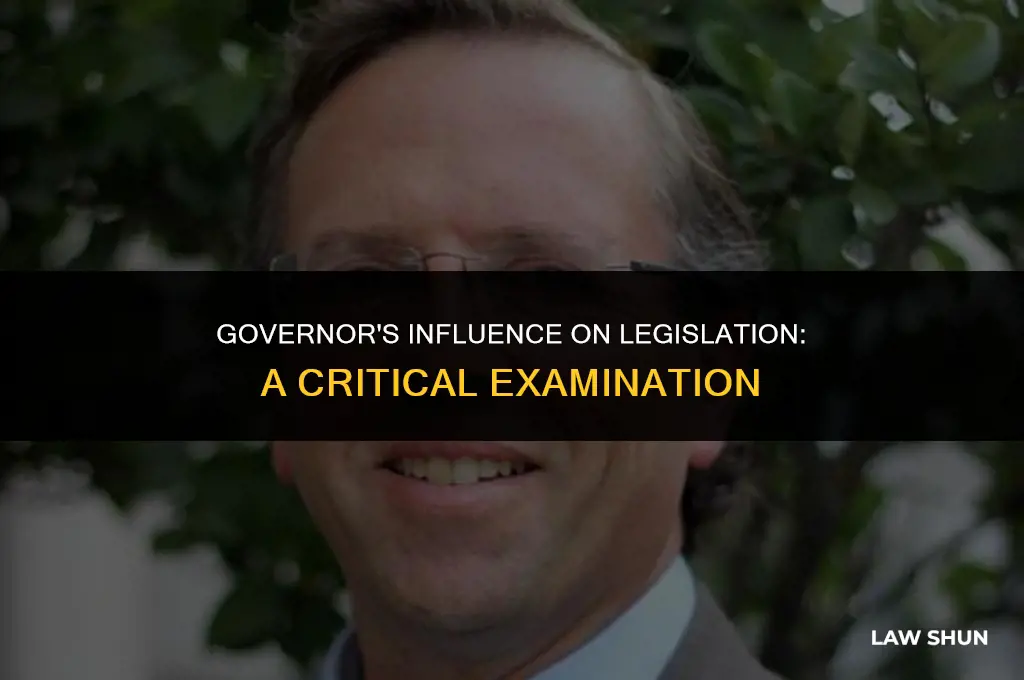 do the governor suggest the laws