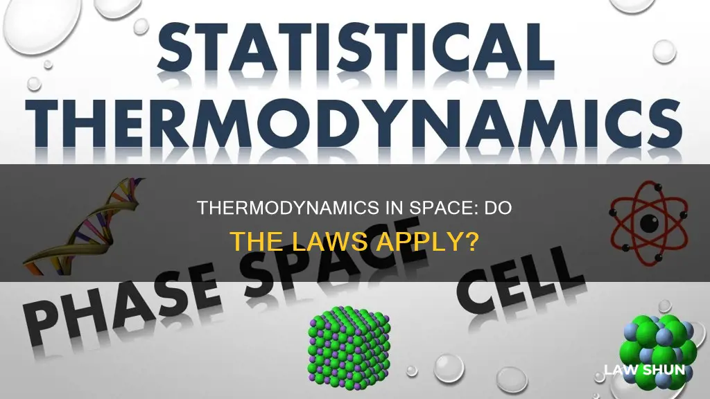 do the laws of thermodynamics apply in space