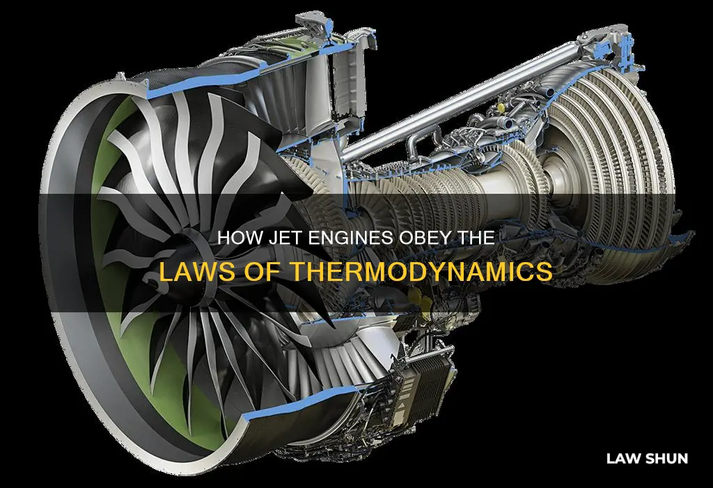 do the laws of thermodynamics apply to a jet engine