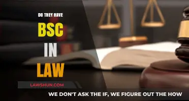 Exploring the Intersection of Law and Science: Do They Have a BSc in Law?