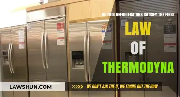 How Refrigerators Respect the First Law of Thermodynamics