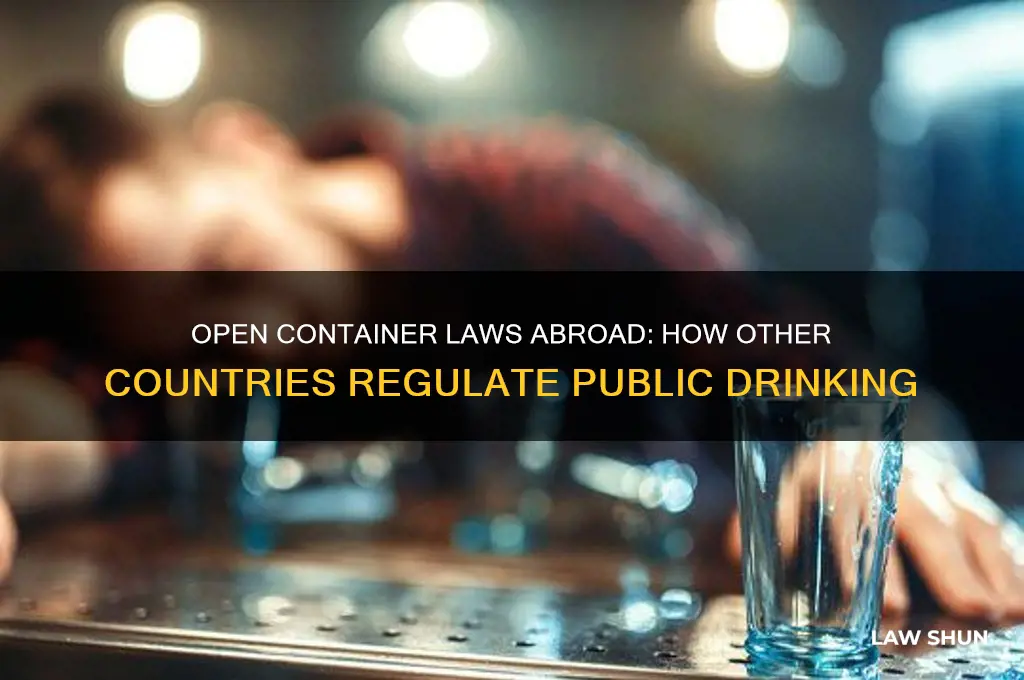 do toher countries have open container laws