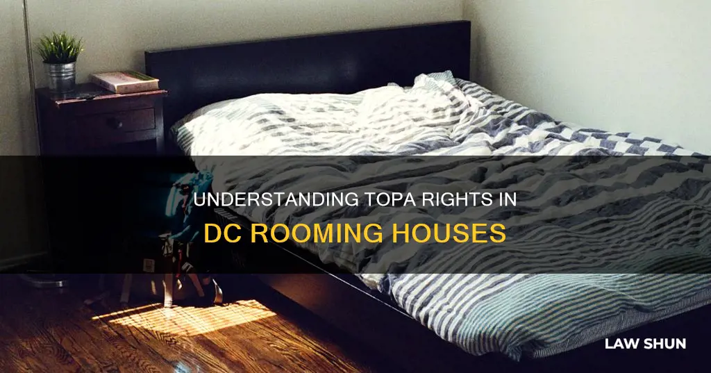 do topa rights apply to rooming house dc law