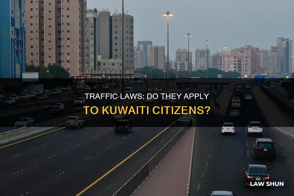 do traffic laws apply to kuwaitis