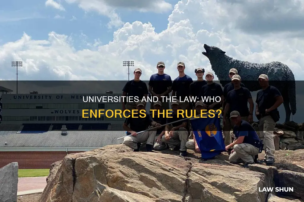 do universities have to up hold the law