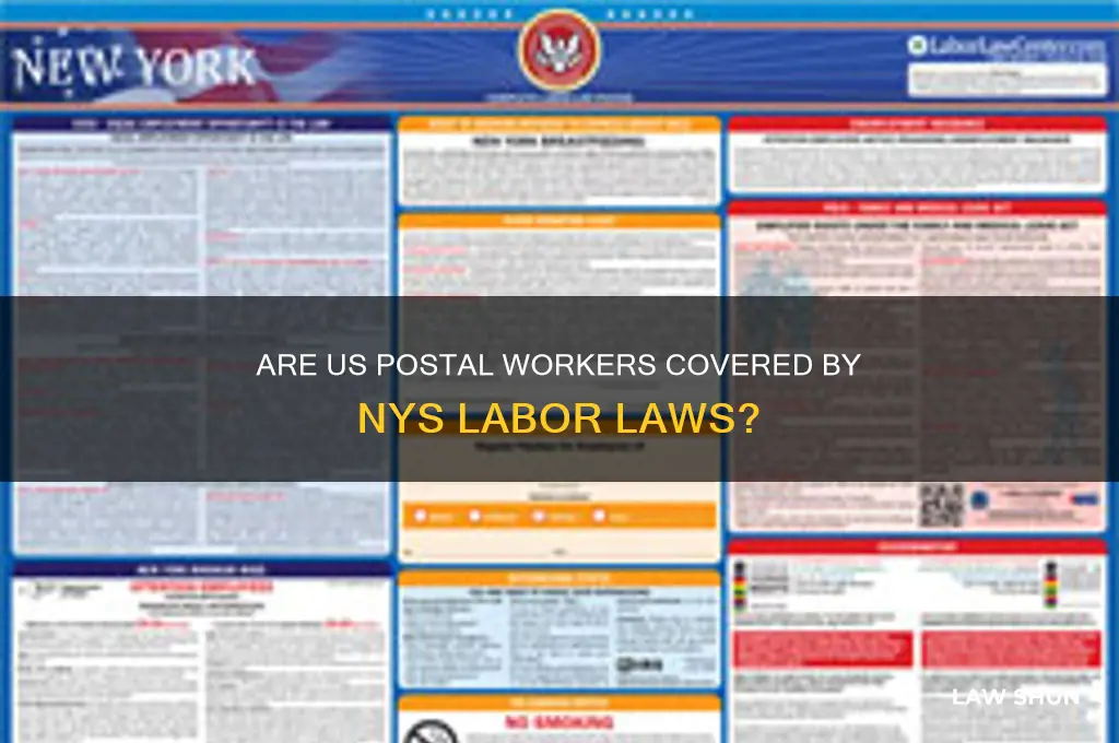 do us postal workers come under nys labor laws
