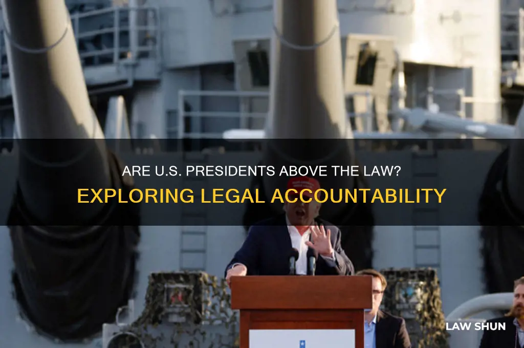 do usa predents need to obey the law
