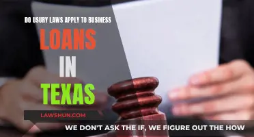 Usury Laws and Business Loans in Texas: What's the Verdict?