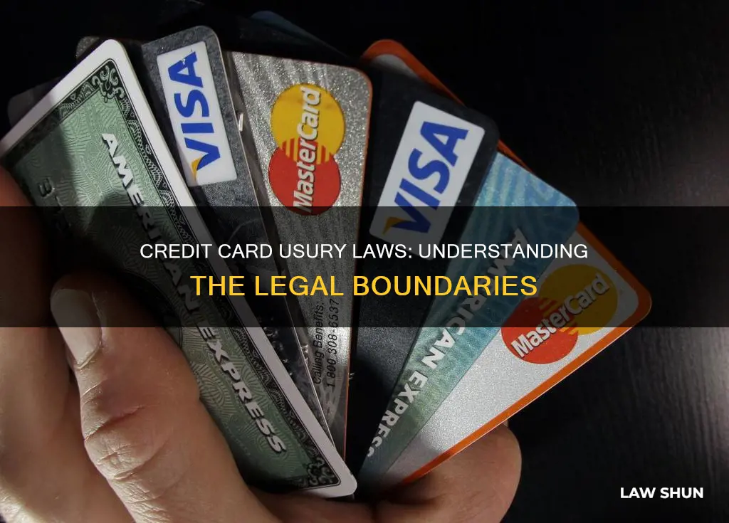 do usury laws apply to credit cards