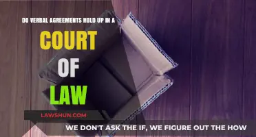 Verbal Agreements in Court: Are They Legally Binding?