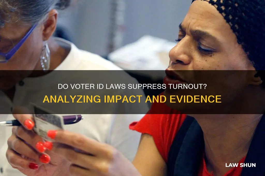 do voter id laws affect turnout